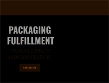 Tablet Screenshot of packagingfulfillment.com